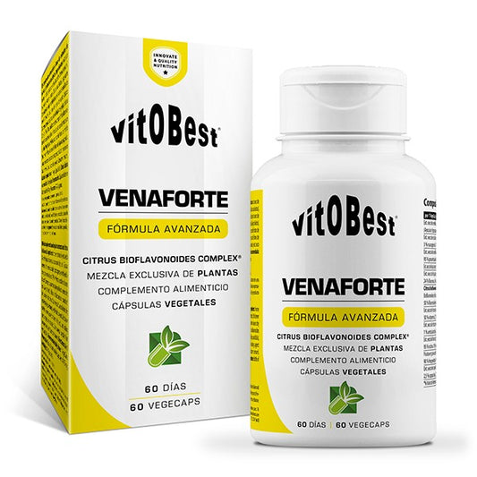 VenaForte. 60caps.  Vegano. Sin Gluten