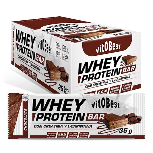 Whey Protein Bar. 35gr. Chocolate.