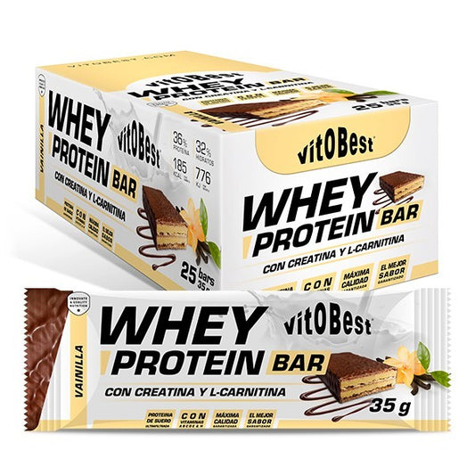 Whey Protein Bar. 35gr. Vainilla